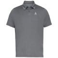 Odlo Hiking/Leisure Polo Cardada (100% Polyester, high wearing comfort) grey Men